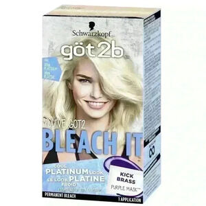 Got2b Bleach It Permanent Hair Color, 00A Ultra Platinum